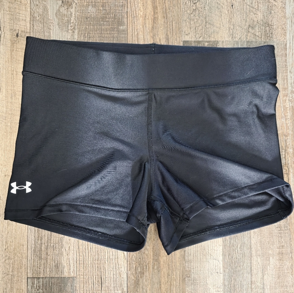 Under Armour Women's Athletic Compression Black Shorts